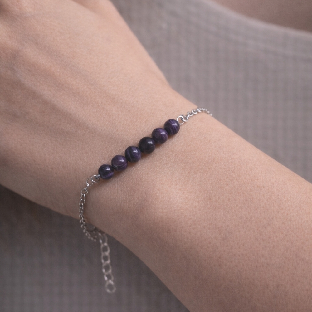 (1)Handmade  Amethyst Bracelets
